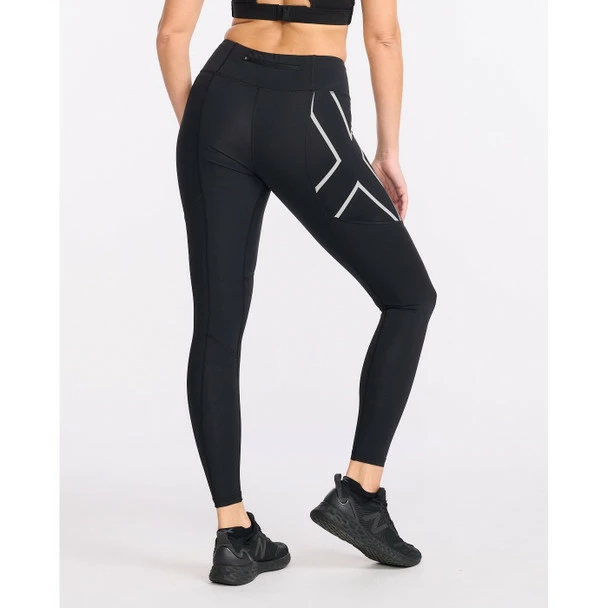 2XU Women's Aero Vent Mid-Rise Compression Tights - 2022 2 2XU Women's Aero Vent Mid-Rise Compression Tights - 2022 - Image 2