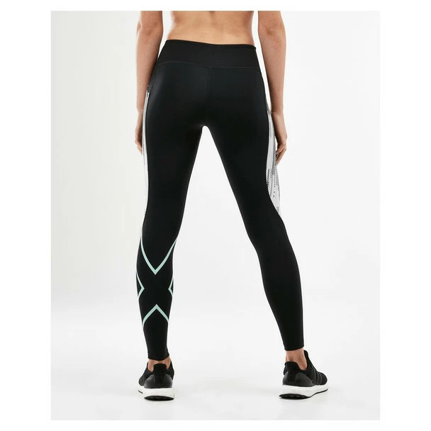 2XU Women's Mid Rise Pocket Compression Tights - 2020 2 2XU Women's Mid Rise Pocket Compression Tights - 2020 - Image 2