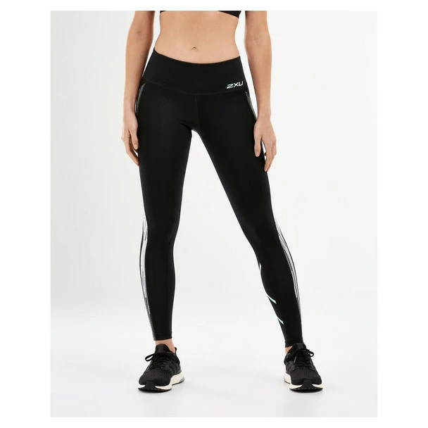 2XU Women's Mid Rise Pocket Compression Tights - 2020 1 2XU Women's Mid Rise Pocket Compression Tights - 2020