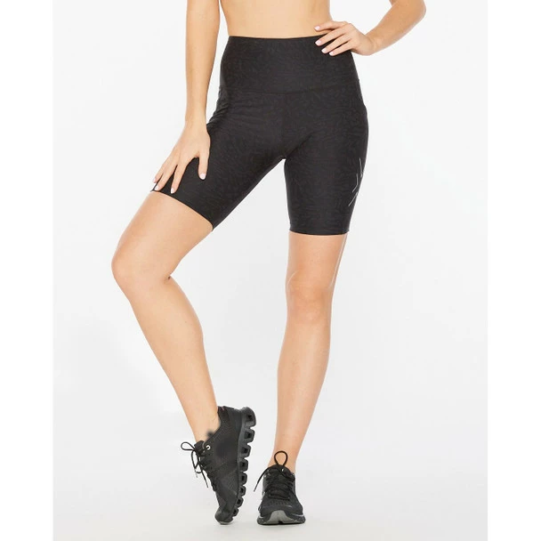 2XU Women's Aero Reflect Hi-Rise Compression Short - 2021 1 2XU Women's Aero Reflect Hi-Rise Compression Short - 2021